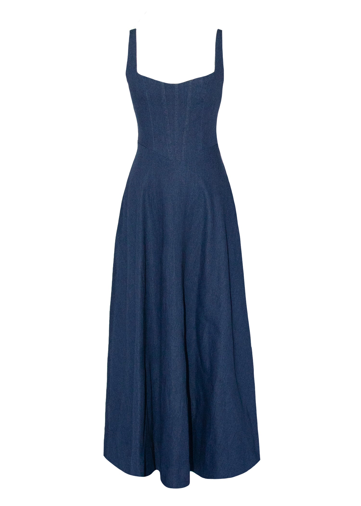 Toscana Maxi Dress - Indigo