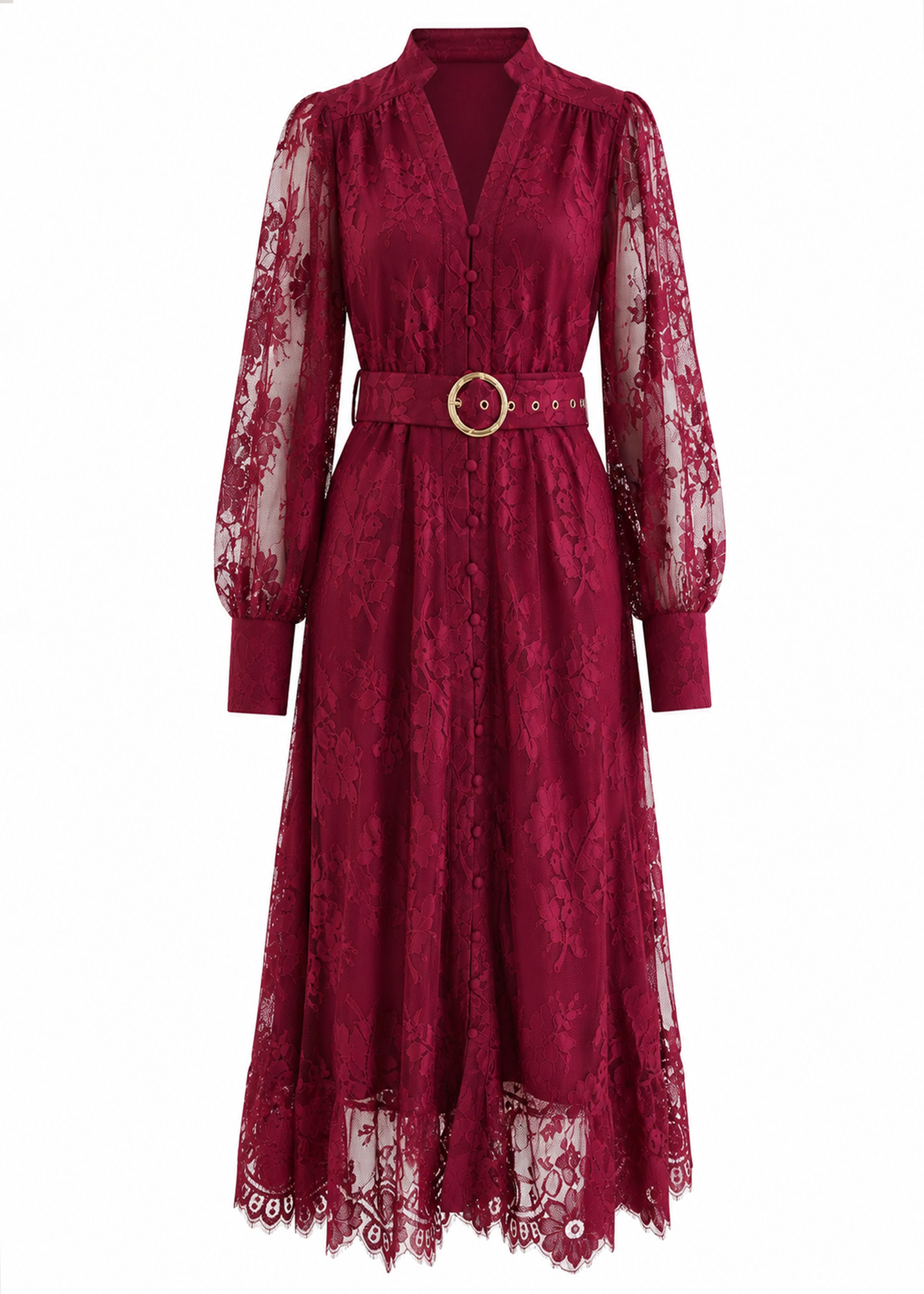 midi dress for women wedding guest Sleeveless Embroidered A-Line Midi Wedding Guest Dress main image 1