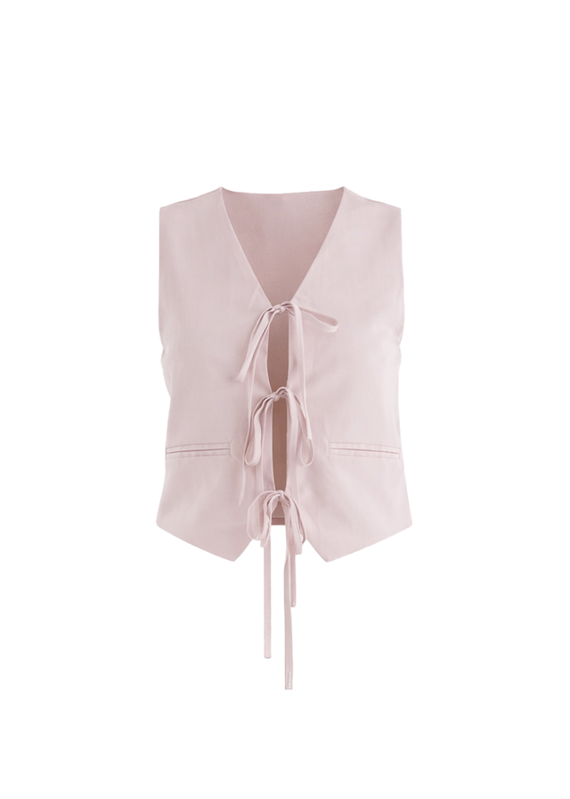 Ventura Vest Top - Bubblegum