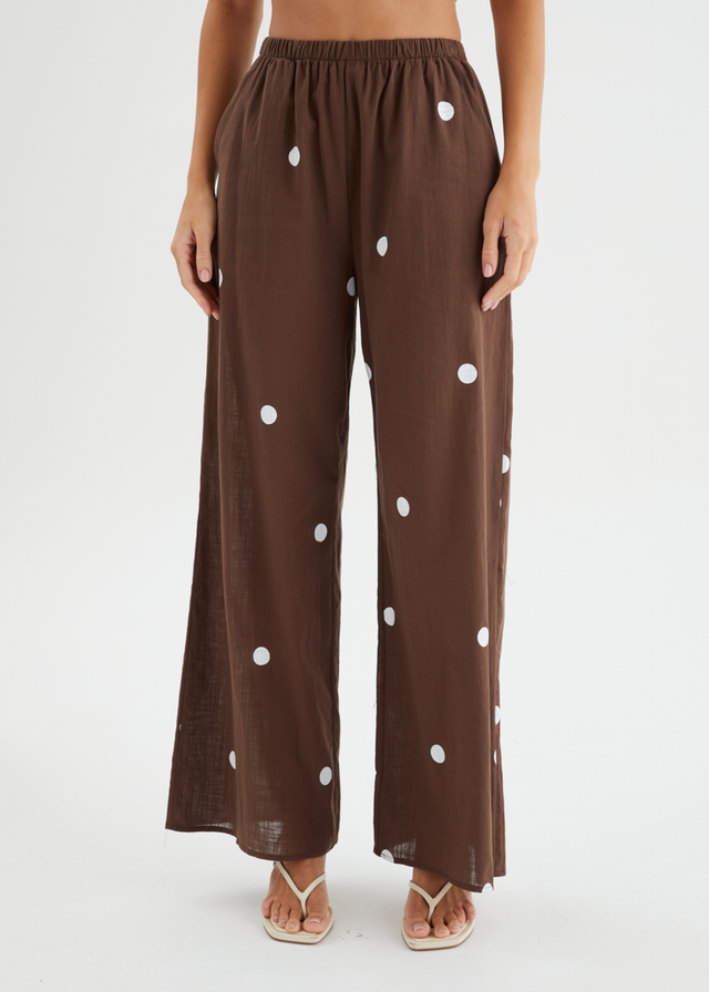 Roberta Set - Chocolate Polka