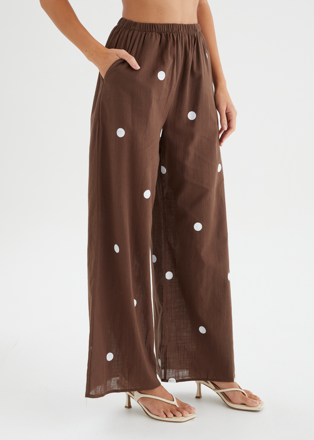 Roberta Set - Chocolate Polka