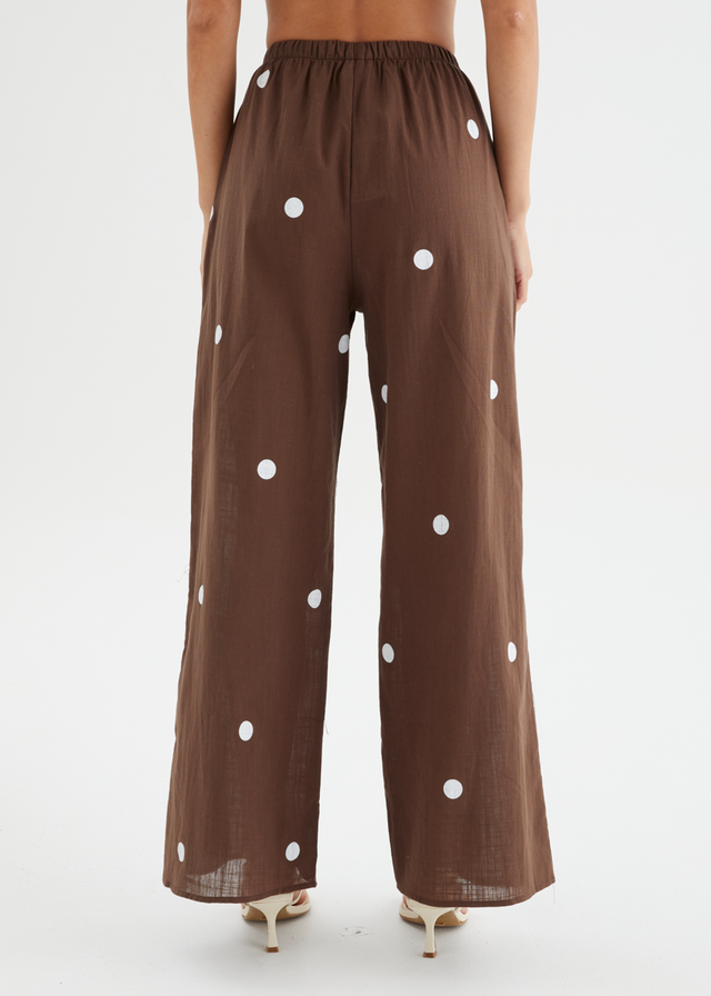 Roberta Set - Chocolate Polka