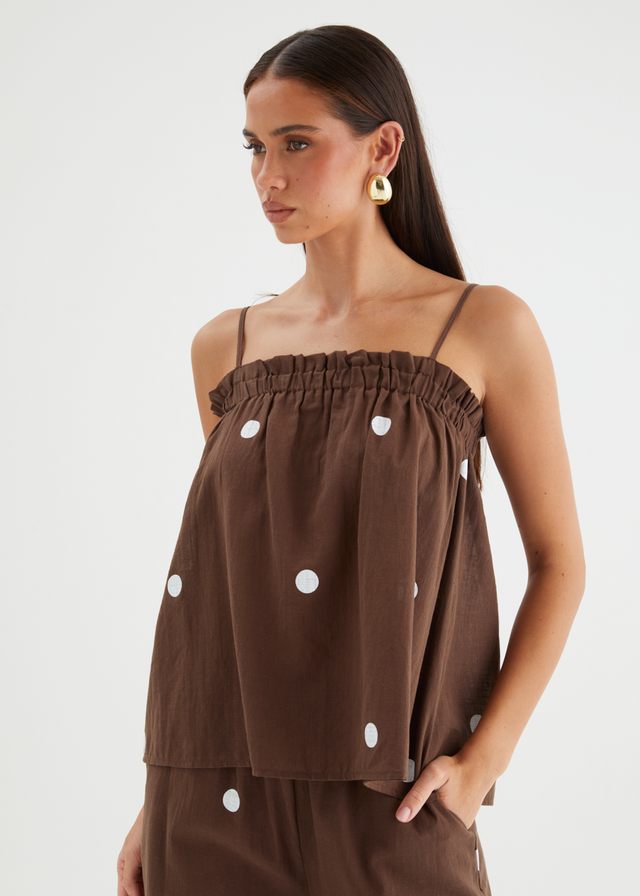 Roberta Set - Chocolate Polka