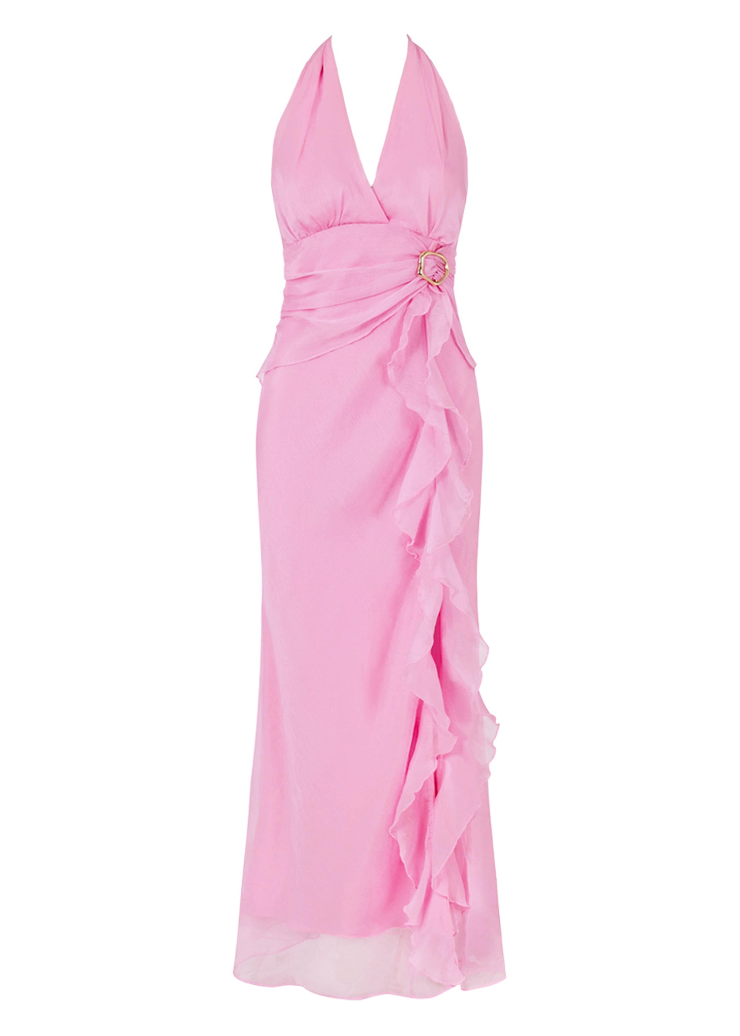 Jessabel Halter Maxi Dress - Pink