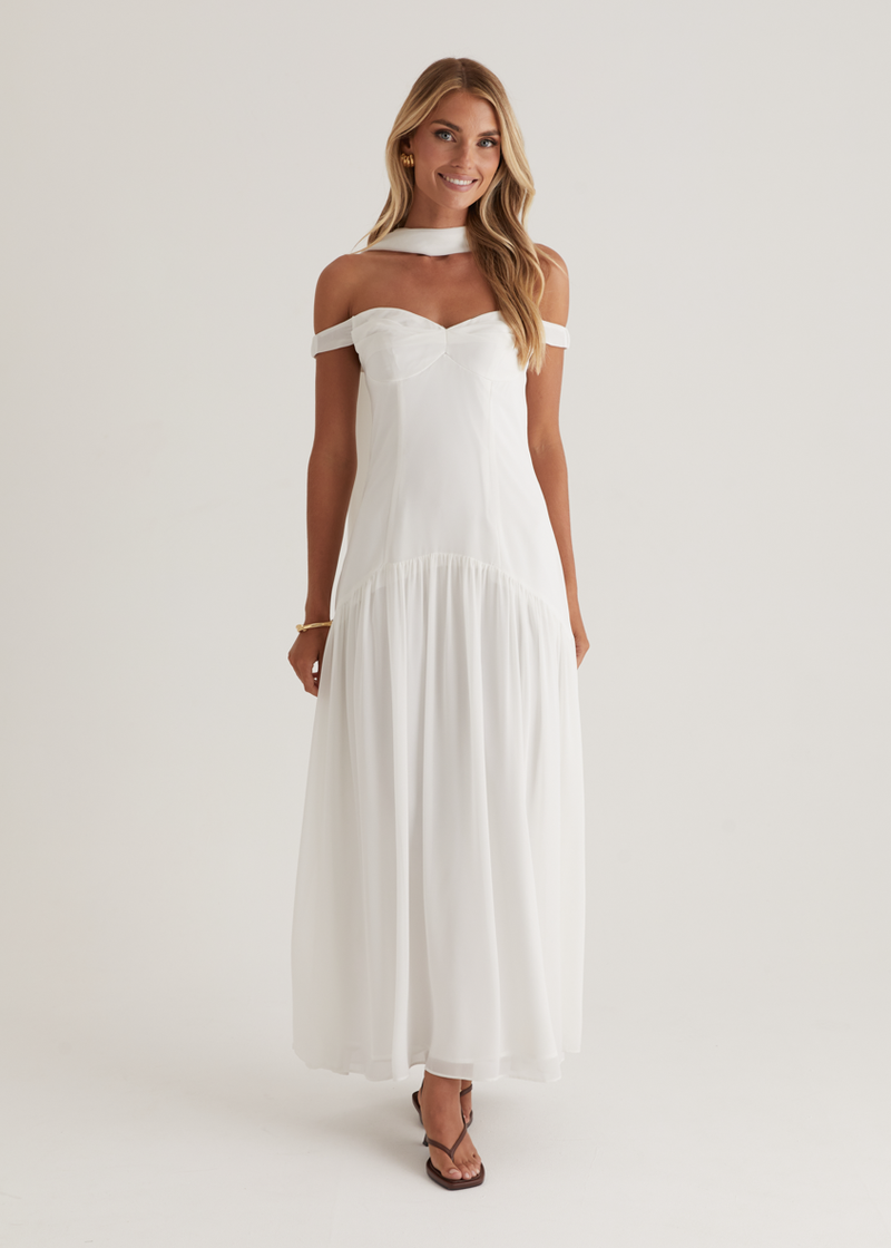 Kirah Off Shoulder Maxi Dress