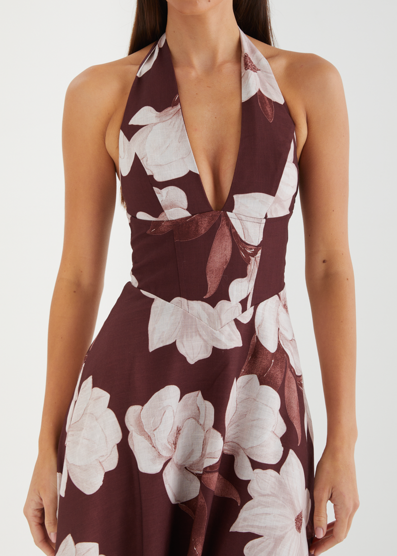 Ricky Halter Maxi Dress