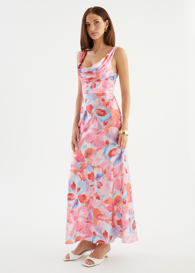 Britney Maxi Dress - Pastel Bloom
