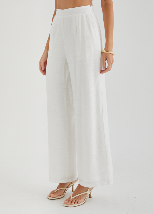 Teisha Pants - White