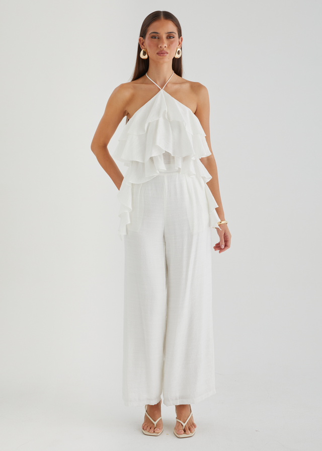 Teisha Pants - White