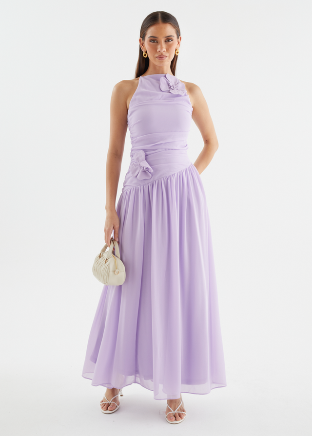 Gillian Maxi Dress - Lilac
