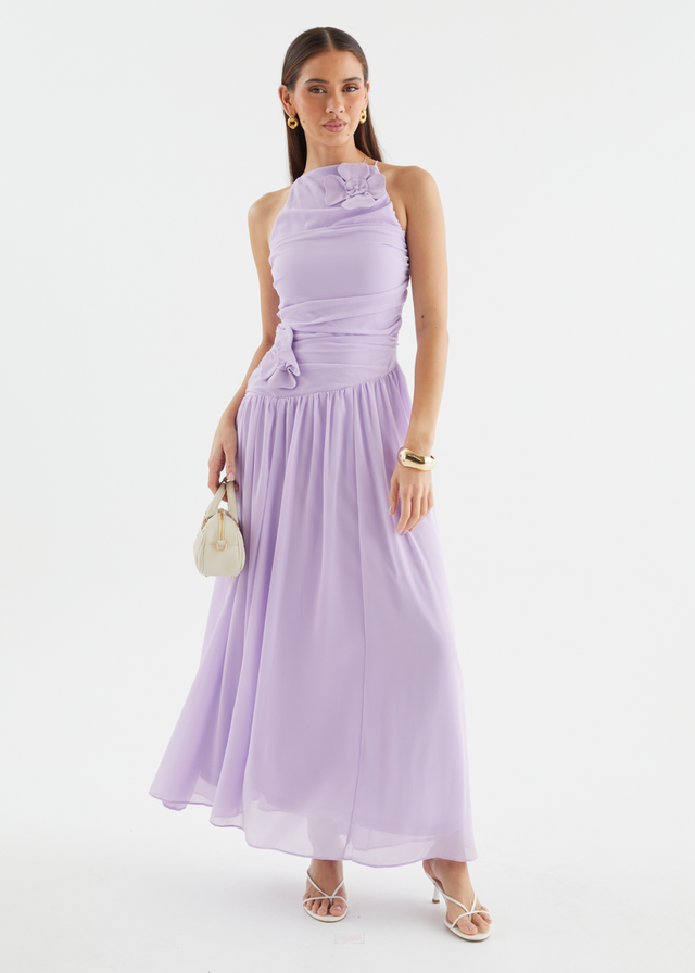 Gillian Maxi Dress - Lilac