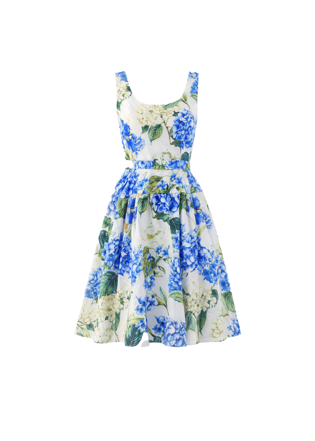 Kiele Dress - Blue Hydrangea