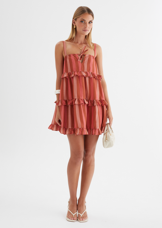 Susie Dress - Sienna Stripe