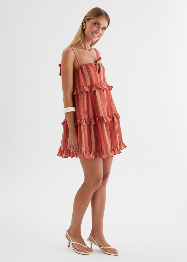 Susie Dress - Sienna Stripe
