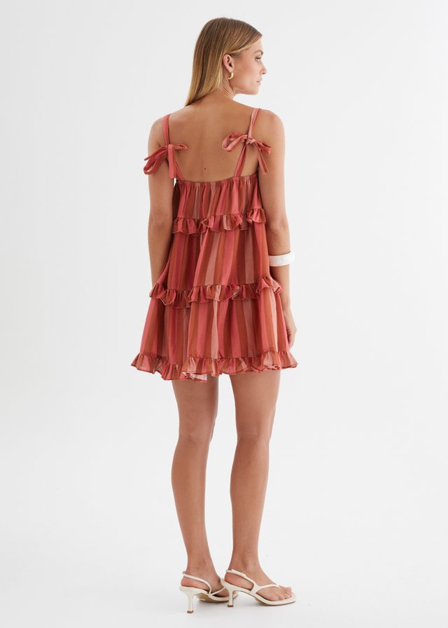 Susie Dress - Sienna Stripe