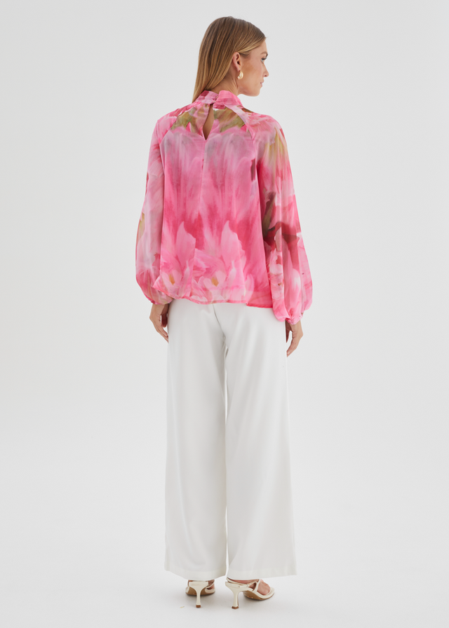 Magnolia Blouse - Pink Aster