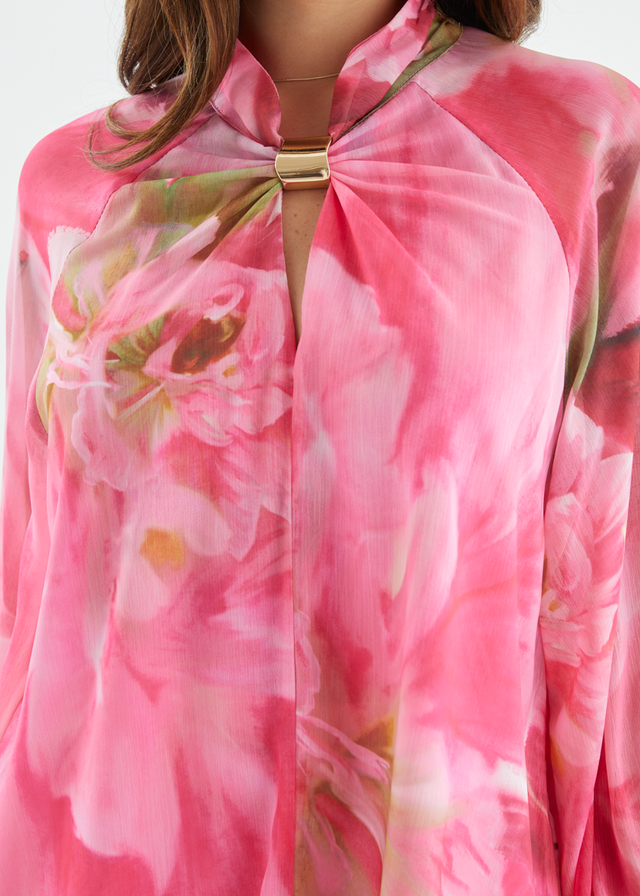 Magnolia Blouse - Pink Aster
