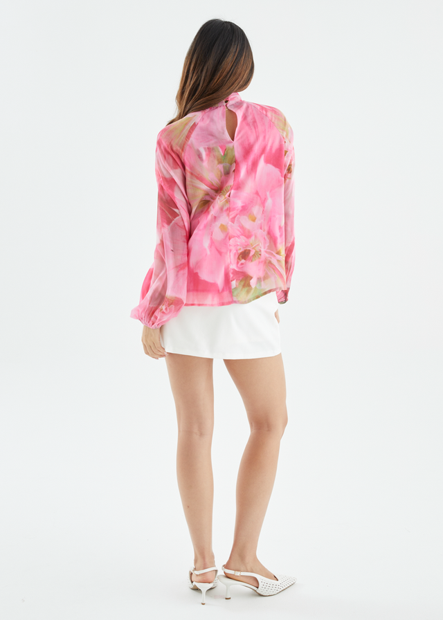 Magnolia Blouse - Pink Aster