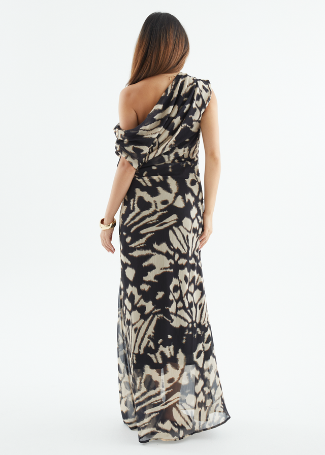 Olsen Off Shoulder Maxi Dress - Butterfly Effect