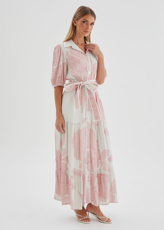Miranda Maxi Dress - Blush Bloom