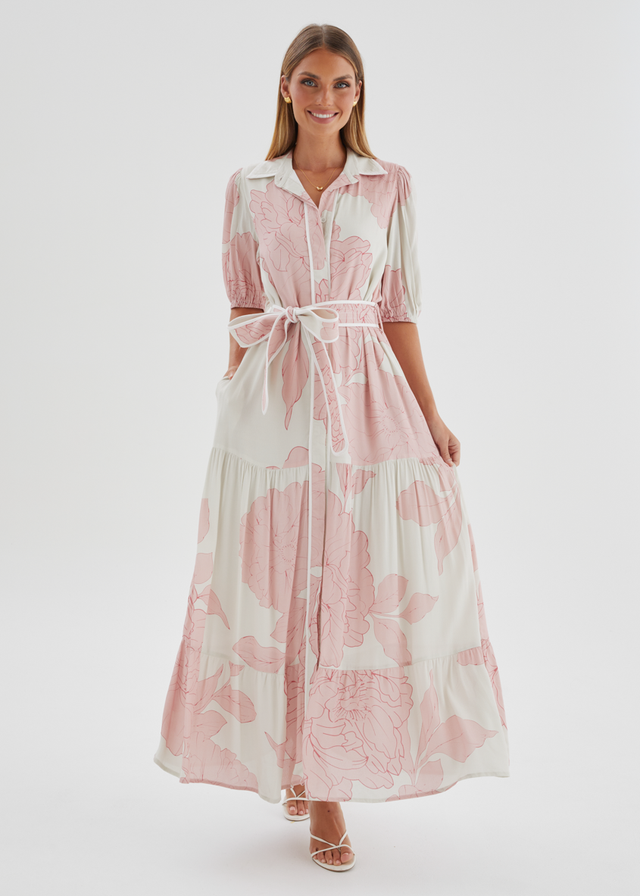 Miranda Maxi Dress - Blush Bloom