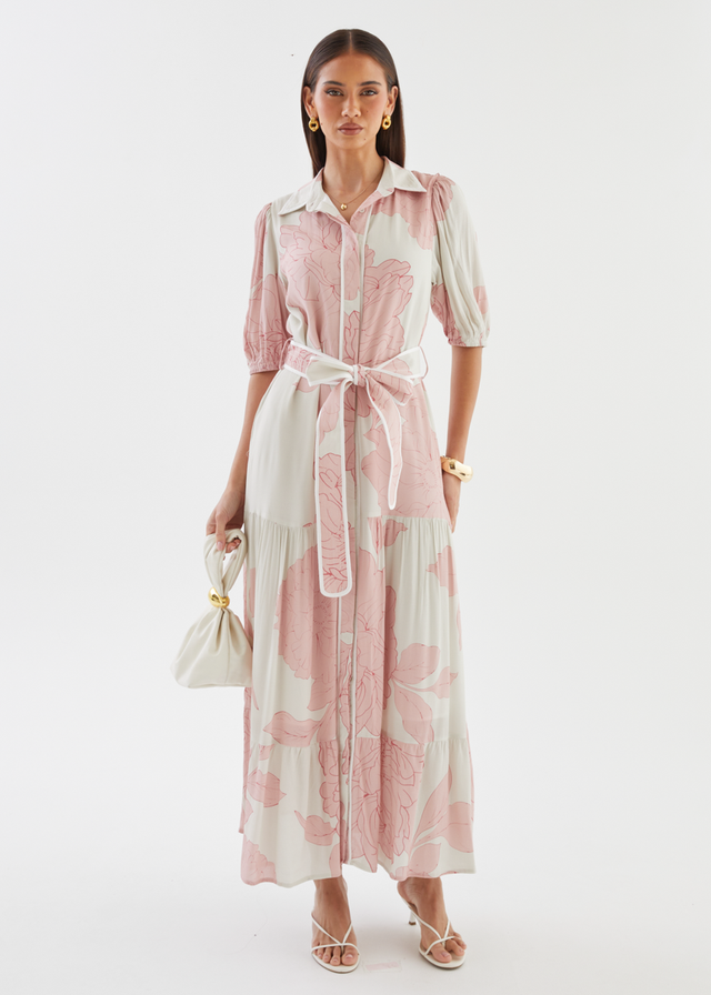 Miranda Maxi Dress - Blush Bloom