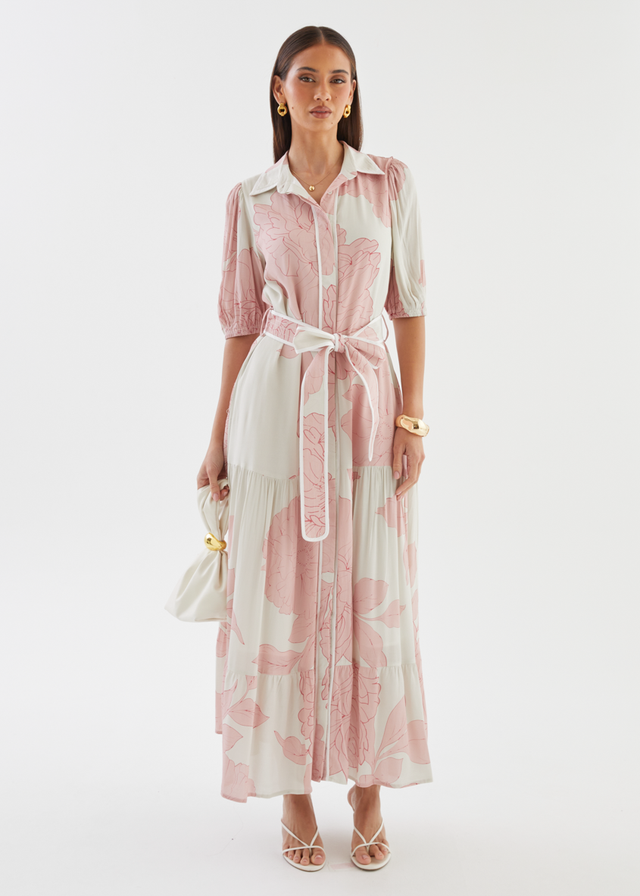 Miranda Maxi Dress - Blush Bloom