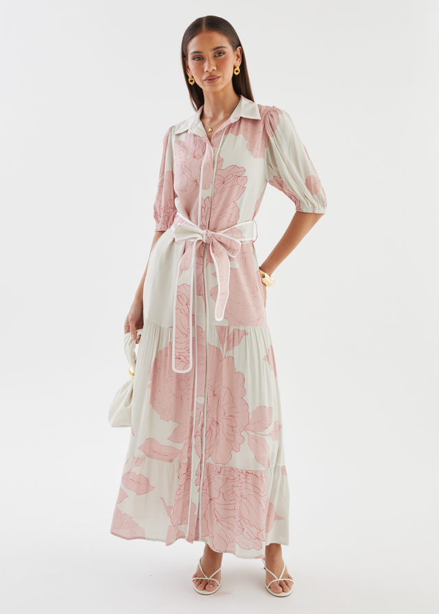Miranda Maxi Dress - Blush Bloom
