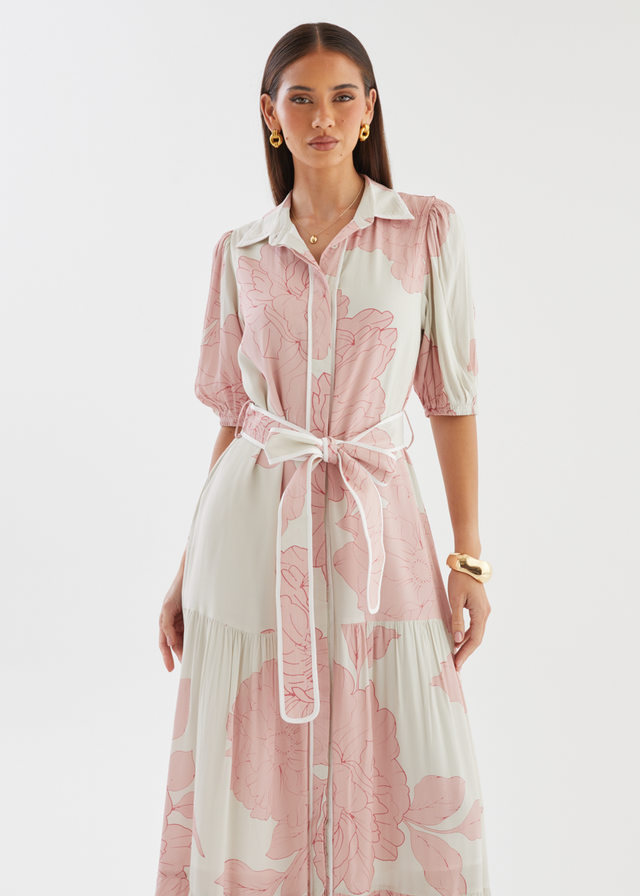Miranda Maxi Dress - Blush Bloom