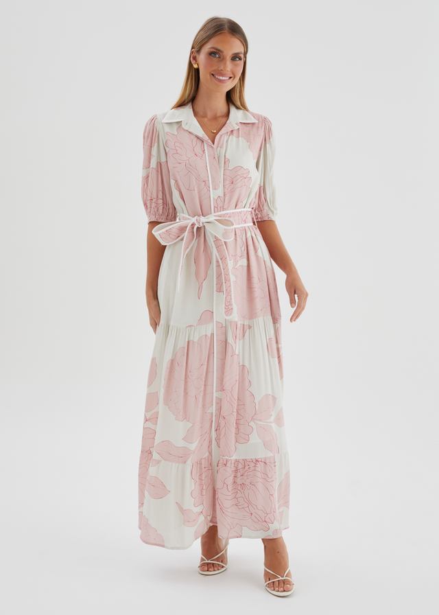 Miranda Maxi Dress - Blush Bloom