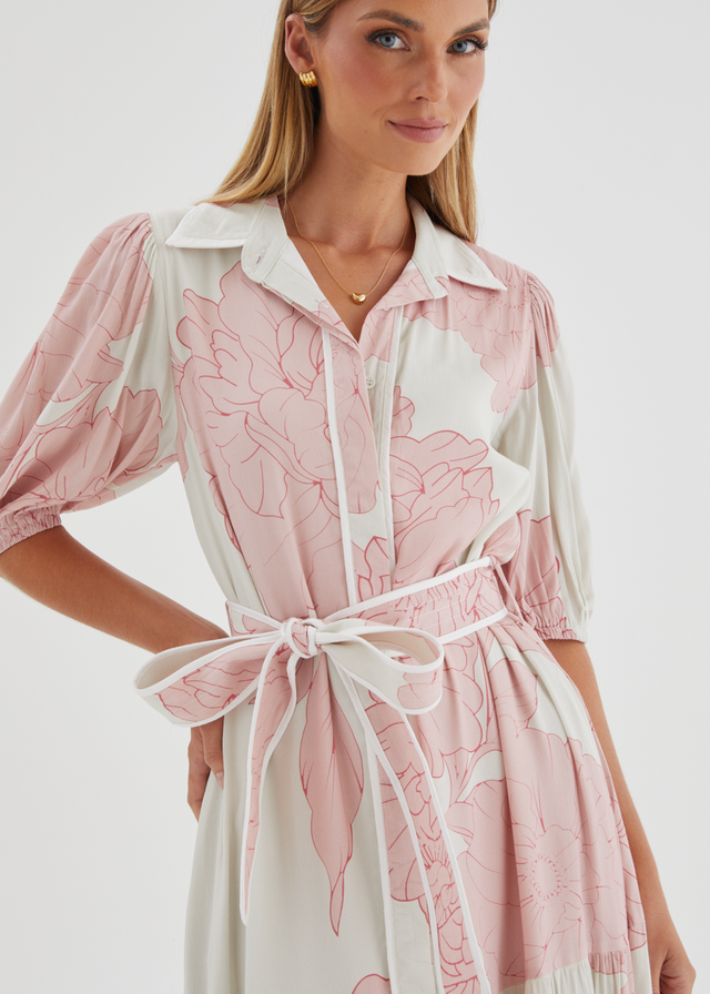 Miranda Maxi Dress - Blush Bloom