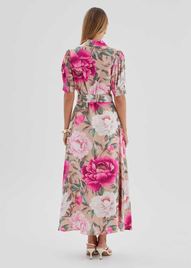Devora Maxi Dress - Blush Flowers