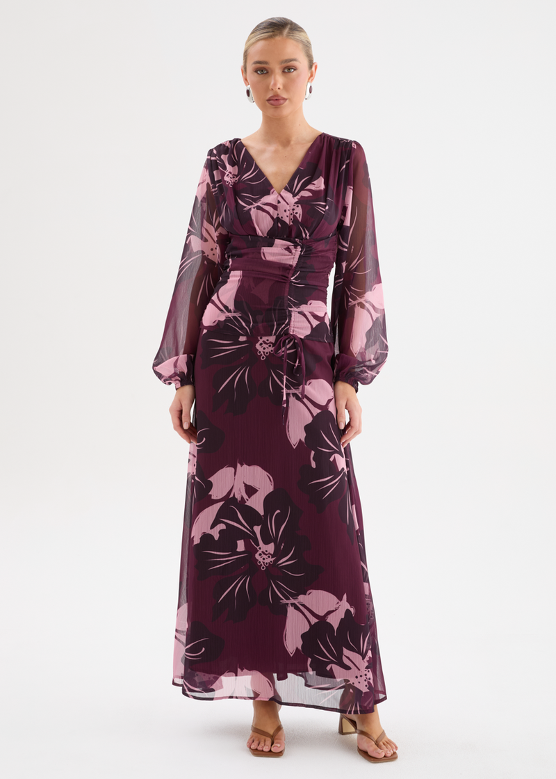 long floral dress with sleeves Maxigerui Women's Sleeve Maxi 2026 Spring Summer Wedding Guest Dress Blue Watercolor S at Amazon Women's Clothing store Create magical moments as you revel in Mac Duggal 11405 cocktail dress SHEWIN Womens Floral Maxi Dress