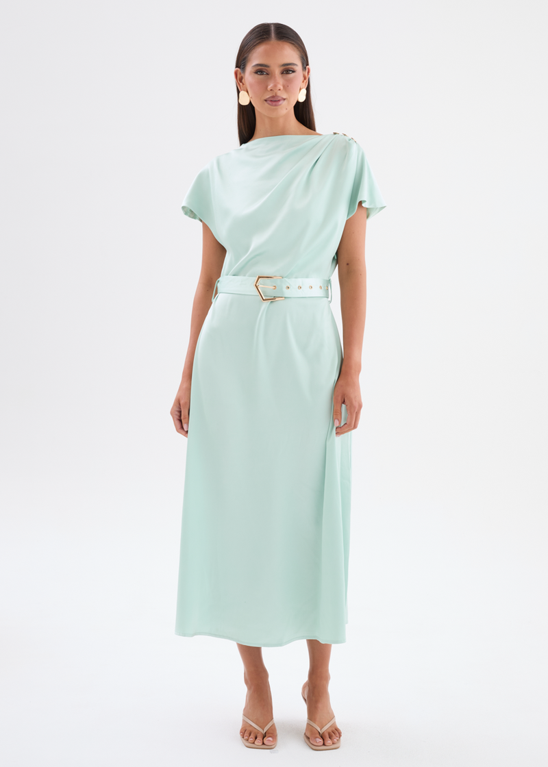 Kareena Midi Dress with Belt