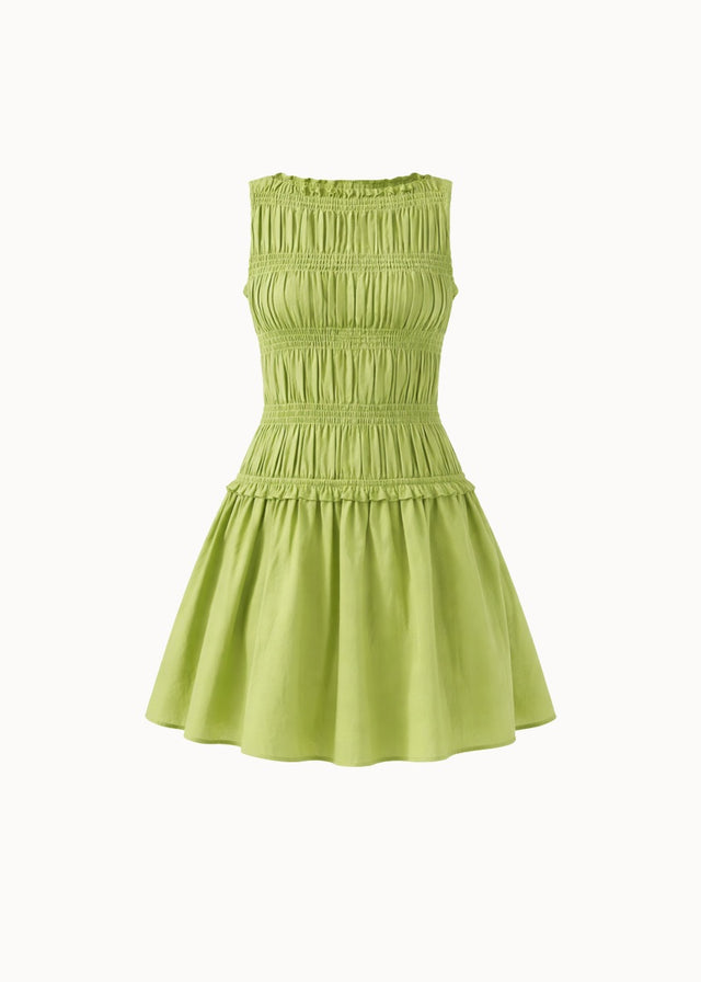 Zuleika Dress - Matcha