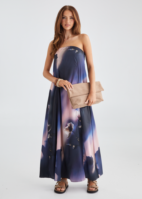 Claudia Strapless Maxi Dress