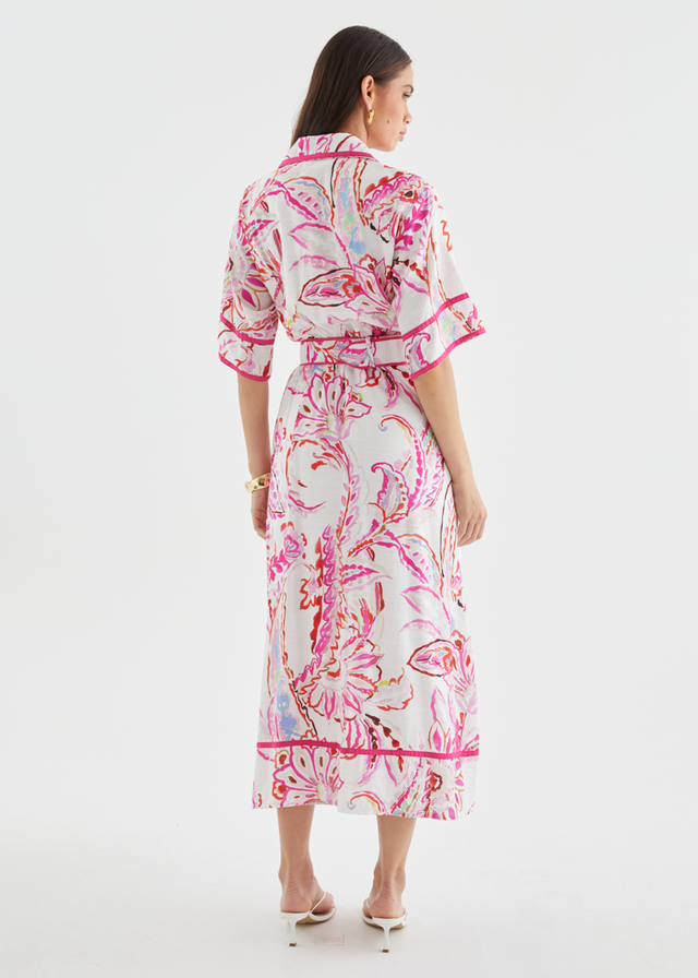 Delaney Maxi Dress - Botanical Pink