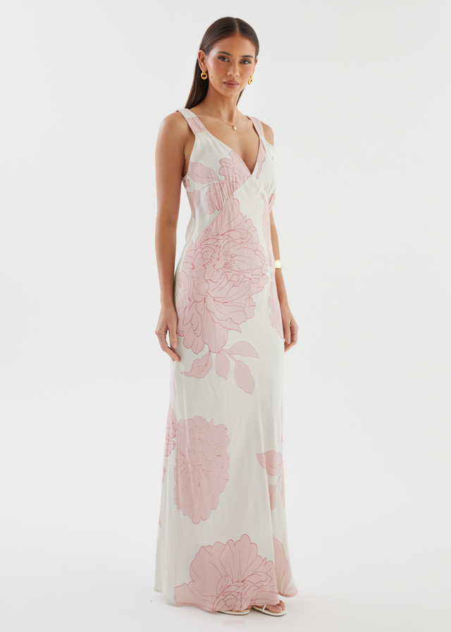 Dover Maxi Dress - Blush Bloom