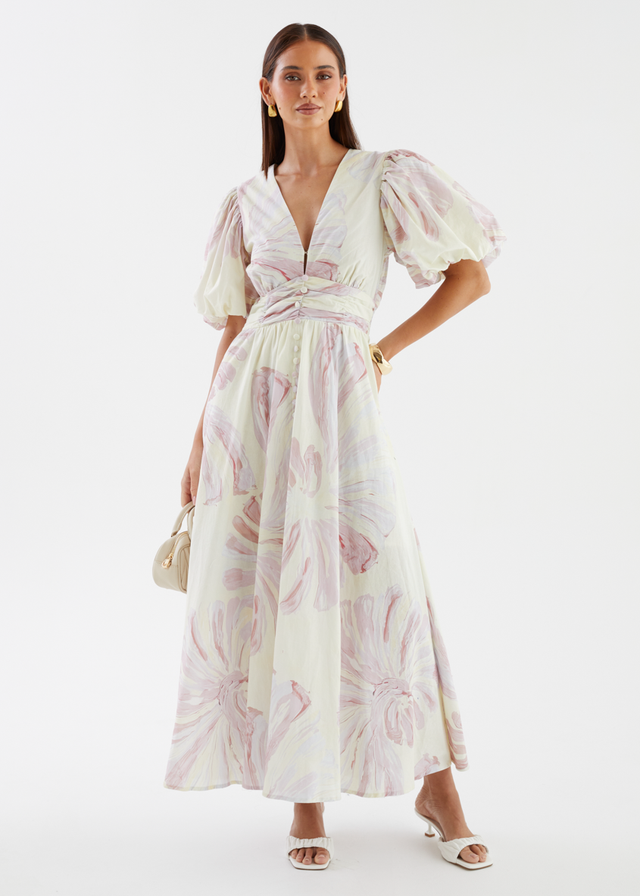 Alora Maxi Dress - Seashell