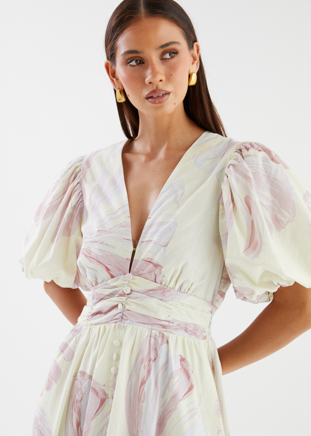 Alora Maxi Dress - Seashell