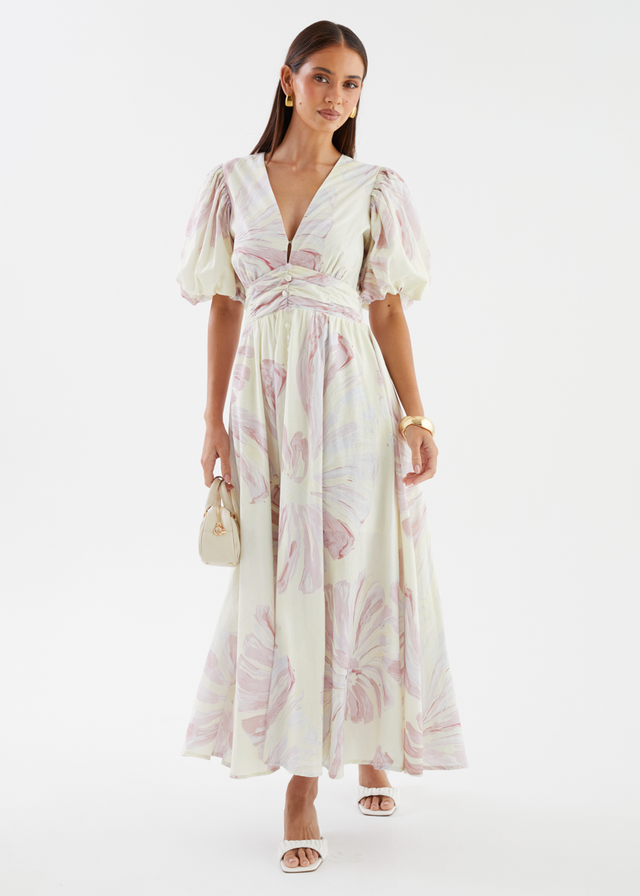 Alora Maxi Dress - Seashell