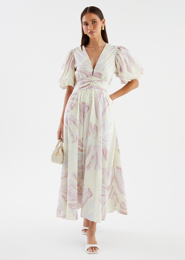 Alora Maxi Dress - Seashell