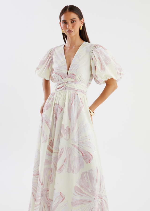 Alora Maxi Dress - Seashell