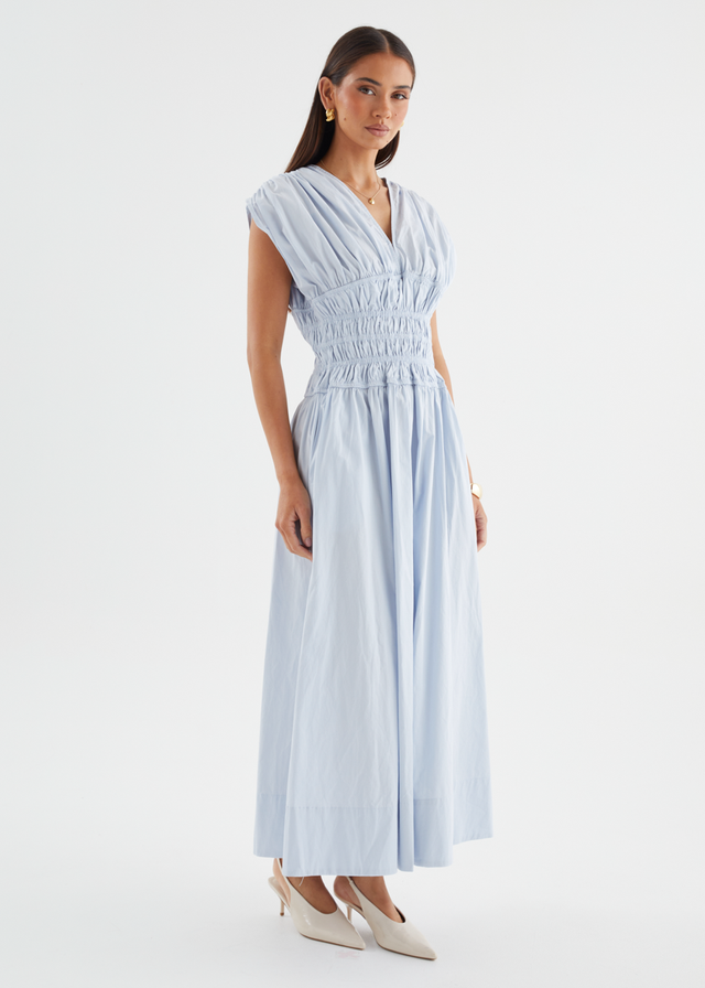 Lorriene Maxi Dress - Baby Blue