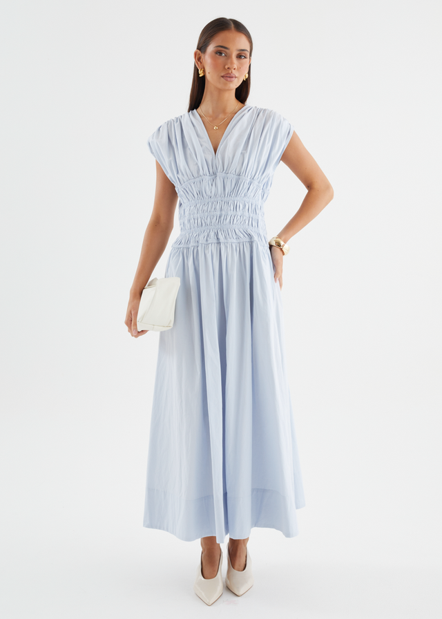 Lorriene Maxi Dress - Baby Blue