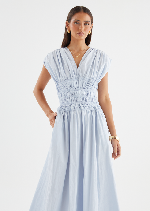 Lorriene Maxi Dress - Baby Blue