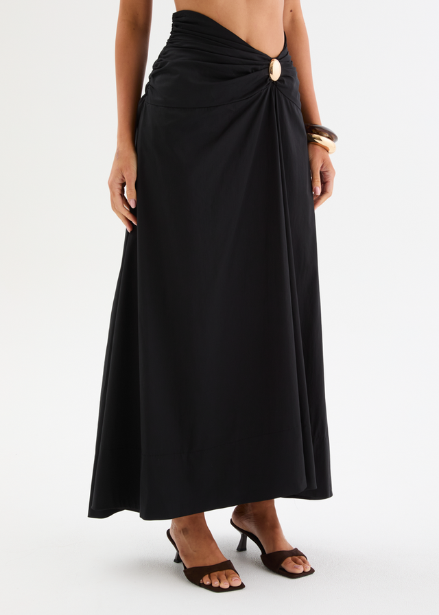 Emory Maxi Skirt - Black