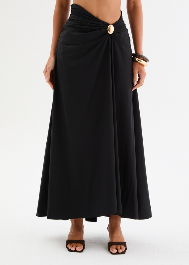 Emory Maxi Skirt - Black