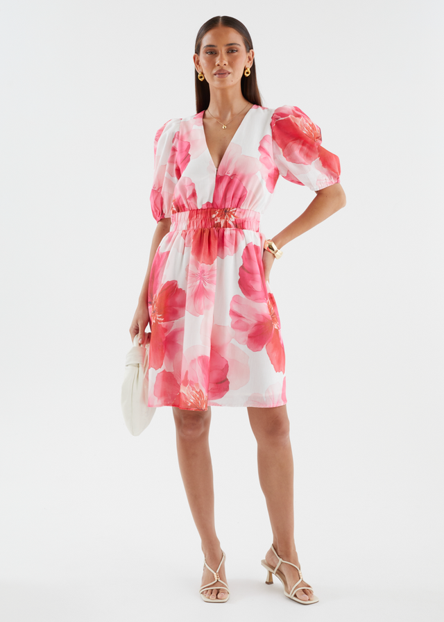 Keria Dress - Pink Rose