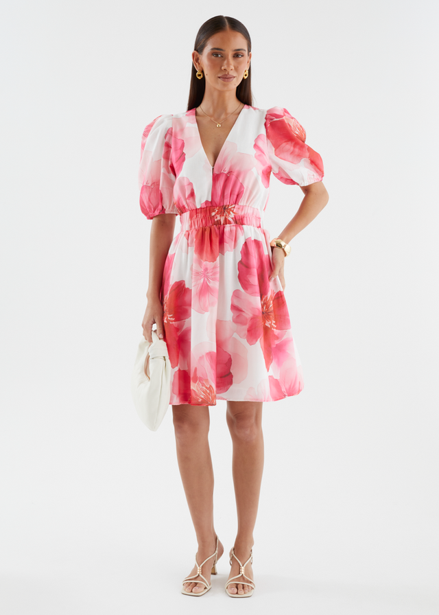 Keria Dress - Pink Rose